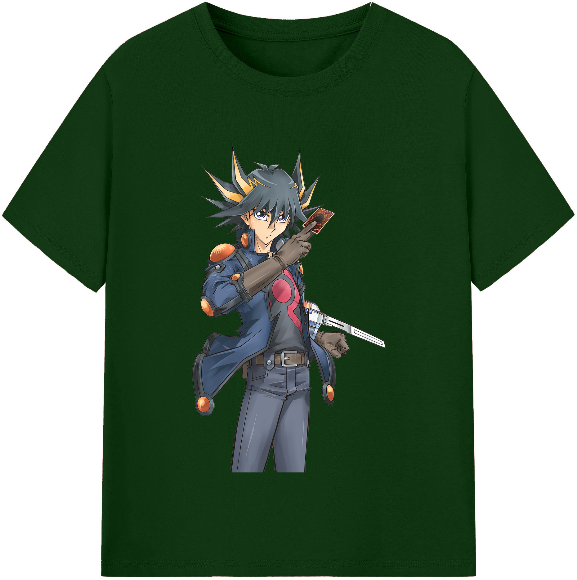 （画像用） 遊☆戯☆王 Yu-Gi-Oh! 綿100％半袖Tシャツ（フロントプリント）